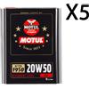 Motul 10 Litri Motul Classic Oil 20W50 OLIO MINERALE per Auto Storiche dal 1950>1970