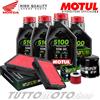 MOTUL / HIFLO TAGLIANDO OLIO MOTUL 5100 10W30 FILTRI HONDA CRF 1000 AFRICA TWIN DCT 16-18