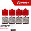 Brembo Pastiglie Freno Brembo Sinter Anteriori Per MV AGUSTA BRUTALE ORO 750 2003>2005