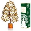 Crocon Tiger Eye Gemstone Money Tree Feng Shui Bonsai for Reiki Healing Chakra S