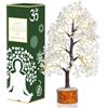 Crocon® Albero della vita in quarzo ialino pietra cristalli naturali idea regalo