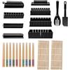Keltorio Set di 22 pezzi per sushi con forma Nigiri, tappetino per sushi, bacchette, spatola, kit per sushi per principianti, set di stampi per sushi fai da te
