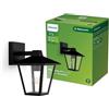 PHILIPS Kinno Lampada da Parete Down Max 25W Nera Alta Tensione
