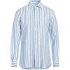 MAZZARELLI - Camicia a righe - Celeste