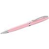 Pelikan, Penna Sfera Jazz Pastel Rose, Inchiostro Blu, con Meccanismo a Rotazione, Indicata per Documenti Ufficiali, con Clip Elastica Inclusa