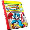 Gamegenic | Magic: The Gathering | Marvel Super Heroes - Album con cerniera, 18 tasche, Capitan America/Pantera Nera