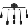 LEDVANCE Vintage Edition 1906, Plafoniera con base E27, Tubi con attacco, Senza lampadina, Tubo piegato