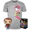 ADC Blackfire Entertainment s.r.o. Funko POP & Tee: Ritorno al Futuro - Marty con Hoverboard (velikost M)