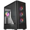 ABYSM AB123801, Desktop, PC, Nero, ATX, ITX, micro ATX, SPCC, Vetro temperato, Gaming