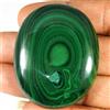 Royal_gems_shop 218,00 ct100% pietra preziosa cabochon ovale in malachite verde naturale