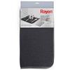 Rayen | Plate Drainer Mat Kitchen Dishes Drainer Super Absorbent Material Asciugatura rapida | Evitare l'umidità | Grigio scuro | 40x46 cm