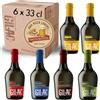 BEERBOX Pizza Lover, Birra Artigianale 6 Bottiglie Da 33Cl, Selezione Di Birre A