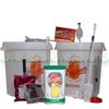 KIT LUSSO FERMENTAZIONE COOPERS per BIRRA 2 CONTENITORI CON TRAVASATORE + MALTO