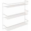 ClosetMaid 8002 2-Tier Wall Rack, 30,5 cm di Larghezza 3 Strati White
