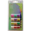 Vaessen Creative-Filo di luci, in Rame, Multicolore, 12 x m-0. 2,7 mm