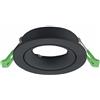 NVC Ghiera orientabile foro 75mm COLORE NERO