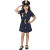 FIESTAS GUIRCA Costume da Poliziotta per Bambina M-(7/9 Anni)