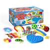 HGL Fidget Box, SV21083, per bambini dai 3 anni in su, 24 pezzi, motivi e colori assortiti