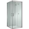 Idralite Box Doccia Quadrato 75x75 H198 Trasparente 6mm mod. Alabama