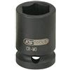 KS Tools 515.1023 1/2 Bussola esagonale p.avvitatori ad impulsi,corta,23mm