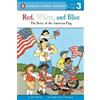 John Herman Red, White, and Blue (Tascabile) Penguin Young Readers, Level 3