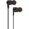 JBL TUNE 210 Cuffie In-Ear - Bassi Potenti JBL Pure Bass, Design Leggero e Compatto, Driver da 8.7mm, Microfono Integrato, Controllo Remoto per Musica e Chiamate, Nero