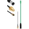 Meshnology Meshtastic - Antenna LoRa 868 MHz, 10 dBi, connettore maschio Omni SMA a lungo raggio da 17 cm, antenna morbida a frusta (verde)
