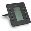 SNOM D7 USB Espansione Cellulari modulo Per D7xx (ad alta risoluzione, Black &, display bianco con retroilluminazione, Daisy Chain fino a 3 moduli); Nero; 00004011