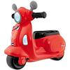ARTSANA SPA Chicco Vespa Primavera Rossa, Cavalcabile con Pannello Elettronico, Luci e Suoni, Ruote Rimovibili, Max 25 Kg, Bambini 1-3