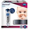 VEROVAL Termometro a infrarossi senza contatto Veroval Baby: misura la temperatura sulla fronte senza contatto, colore: Bianco