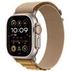 Apple Smartwatch Apple Watch Ultra 2 GPS + Cellular 49mm Cassa in titanio con cinturino Alpine Loop Grigio/Almond [MX4F3FD/A]