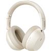 Baseus Cuffie Baseus Bass 35 Max Wired & Wireless Head-band Music USB Type-C Bluetooth Beige [A00070800221-00]