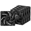 Arctic Ventola 120x120x25 Arctic P12 Pro LN 120mm Nero 5pz [ACFAN00349A]