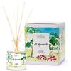 MAMI Srl PAESAGGI OLFATTIVI ALL'AGRUMETO LIMONE E VERBENA DIFFUSORE D'AMBIENTE CON BASTONCINI 220 ML