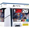 Sony Computer Ent. PS5 Console 1TB Ed. White Slim + NBA 2K26 ITA