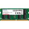 ADATA SO-DIMM 16 GB DDR4-3200 (2x 8 GB) Kit Doppio, Memoria