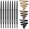 Matita per sopracciglia Micro Brow - Trucco professionale 1 St