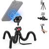 NEEWER Treppiede Telefono Flessibile Magnetico Compatibile con Magsafe iPhone 15 Pro Max 14 Serie Android, Mini Phone Tripod da Vlog con Testa a Sfera per Passeggino Bici Moto Oggetti Tubolari, TP33