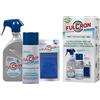 FULCRON Kit Pulizia Climatizzatore, Super Pulitore per una Pulizia Profonda, Igienizzante per Rimuovere Germi e Batteri, Tessere Profumate Note Fresche e Marine