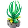 Nice Mattoncini - Exotic Plants - Set da Costruzione in Blocchi della Pianta Abuca Spiralis - cod 78045
