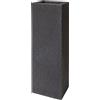 Vaso quadrato alto KUBE TOWER VASO 30X30 H90 - EURO3PLAST, GRANITO