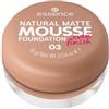essence NATURAL MATTE MOUSSE FOUNDATION Mousse fondotinta 16 g Nr. 03