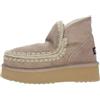 Mou Stivale Mini Skimo Platform Boot 681000A/CAM, Beige, 36 EU