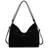 AINUOEY Donna Borse a Mano Borsa a Spalla Elegante Grandi Firmate Marca Tracolla Antifurto PU pelle 79313 1 pz Nero