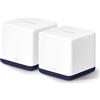 MERCUSYS HALO H50G(2-PACK)(EU) Mercusys WL-Router Halo H50G Home Mesh WiFi System 2-Pack