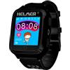 Helmer Orologio HELMER per bambini LK 707 con localizzatore GPS / touch screen / IP54 / micro SIM / compatibile con Android e iOS / nero