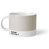 Copenhagen Design Pantone Porcellana della Tazza da tè, 475 ML, Porcellana, Warm Gray 2, 10.4 x 10.4 x 8 cm