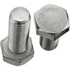 KSeSii 1/2pcs Viti a Testa Esagonale Esterna Filettata Sinistra M6 M8 M10 M12 304 In Acciaio Inox Filettatura Inversa Dente Sinistro Esterno bulloni a Testa Esagonale(M6x20(2pcs))