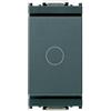 Vimar serie idea - Pulsante 1 polo contatto chiuso 16 A grigio