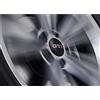 Volkswagen 00071213E - Coprimozzo dinamico (4 pezzi), con logo GTI, nero/rosso